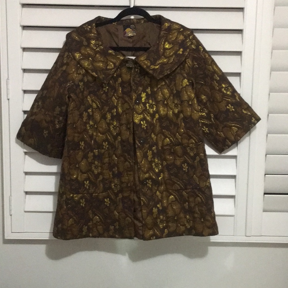 Holiday Glam Coat - 50/60’s style